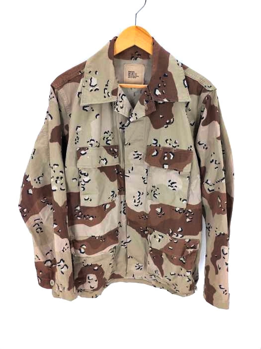 US ARMY(ユーエスアーミー) 90S アメリカンアパレル社製 チョコチップカモ BDU JACKET メンズ JPN：M