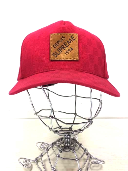 Supreme(シュプリーム) 09SS Lux Check 5 Panel Cap メンズ  表記無