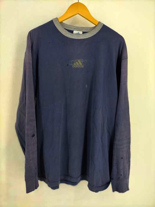 adidas(アディダス) 80~90S USA製 ダメージ長袖カットソー メンズ JPN:XL