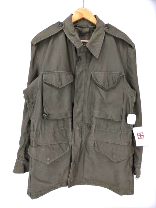 USED古着(ユーズドフルギ) 50S U.S.ARMY ミリタリー M-51 フィールド ジャケット PRENTICEジッパー メンズ import：S