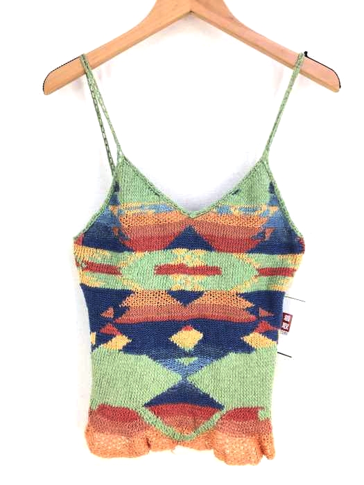 ラルフローレン RALPH LAUREN HAND KNIT ビスチェ レディース  XS
