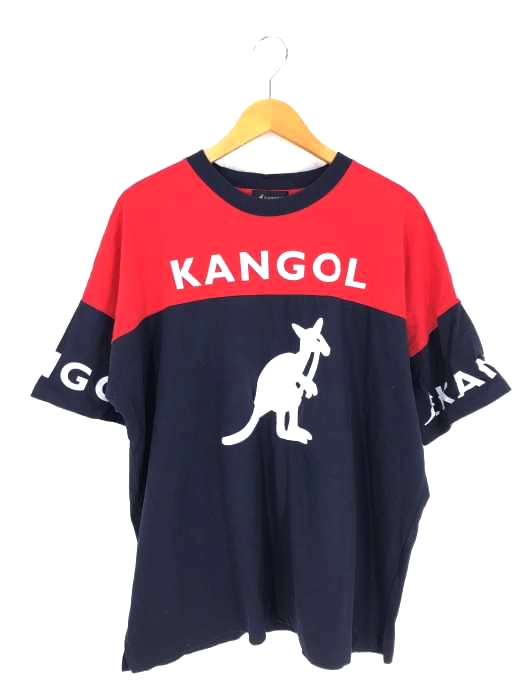 KANGOL(カンゴール) ビッグロゴプリント クルーネックTシャツ メンズ JPN：L