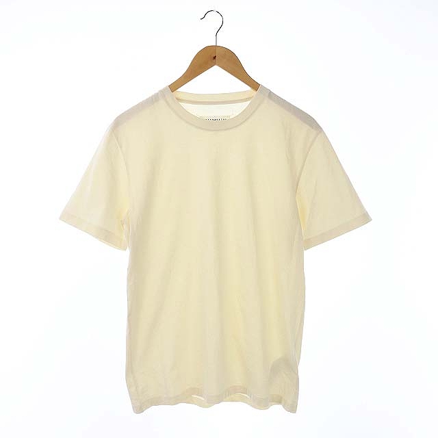 Martin Margiela(マルタンマルジェラ) マルタンマルジェラ Martin Margiela 10 20SS クルーネックTシャツ カットソー 半袖 S アイボリー S50GC0552 /HK ■OS メンズ メンズ  S