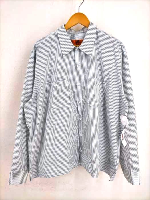 REDKAP(レッドキャップ) ストライプワークシャツ メンズ JPN：XXL