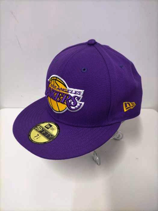 ニューエラ NEW ERA LAKERS刺繍キャップ メンズ 7 1/4