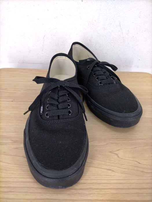 VANS(バンズ) AUTHENTIC BLACK メンズ  26.5