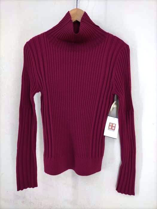 moussy(マウジー) SWITCHING RIB SWEATER レディース  FREE