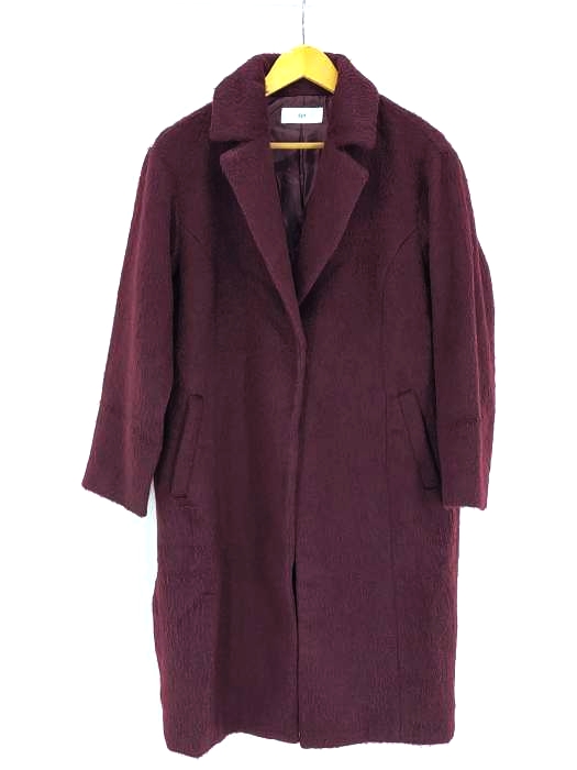 SLY(スライ) SHAGGY CHECK OVER COAT レディース  2