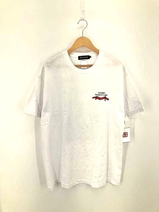 BEAMS T(ビームスティー) ×Hirotton プリントTシャツ メンズ JPN：XL