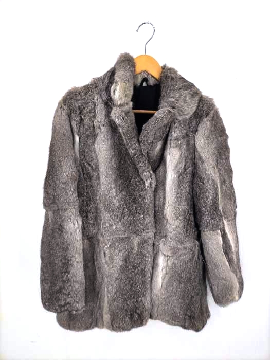 USED古着(ユーズドフルギ) genuine french rabbit fur ファーコート レディース JPN：9号