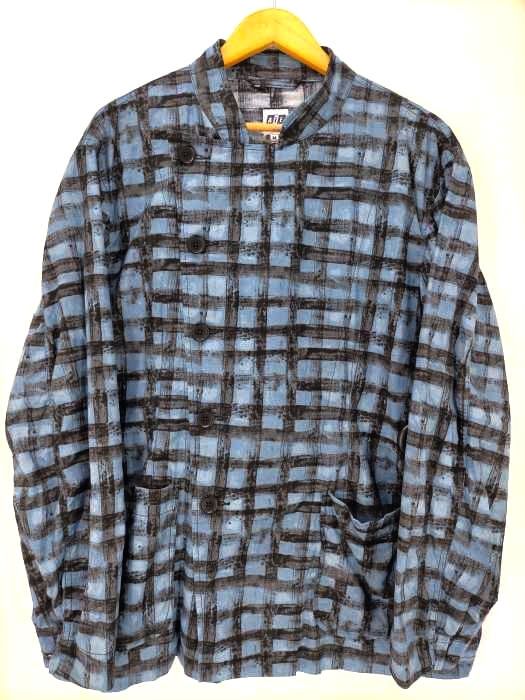 AiE(エーアイイー) Windowpane Print DBB Jacket  メンズ JPN：M