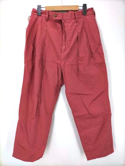 MAISON EUREKA(メゾンエウレカ) BURBERY CLOTH TUCK PANTS ユニセックス レディース JPN：L