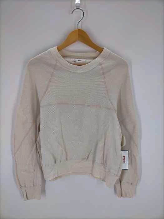 unfil(アンフィル) cotton-thermal mesh cropped top レディース  1