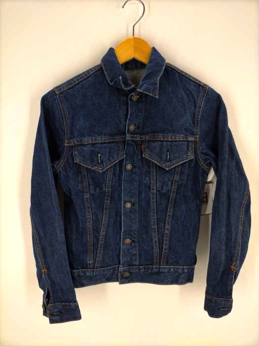 Levis(リーバイス) 60-70S USA製 ボタン裏525 BIGE3rd-4th移行期 デニムトラッカージャケット レディース 表記無