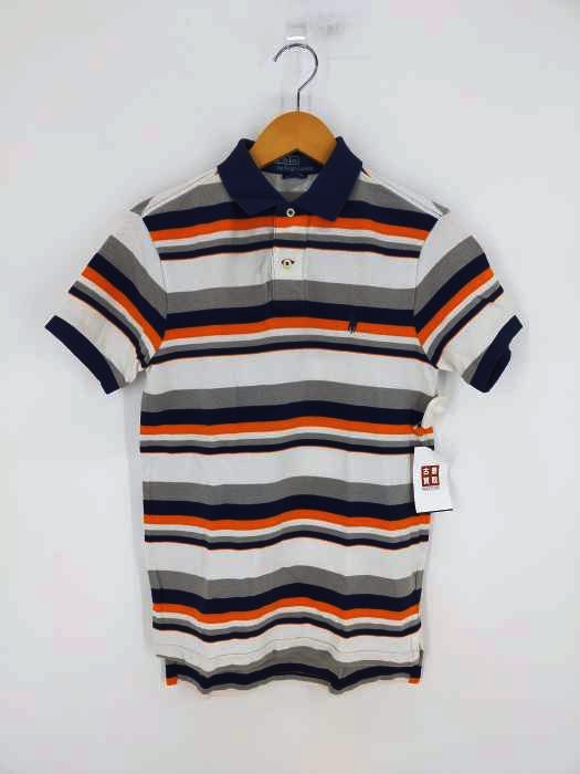 Polo by RALPH LAUREN(ポロバイラルフローレン) ポニー刺繍 ボーダーポロシャツ メンズ import：S
