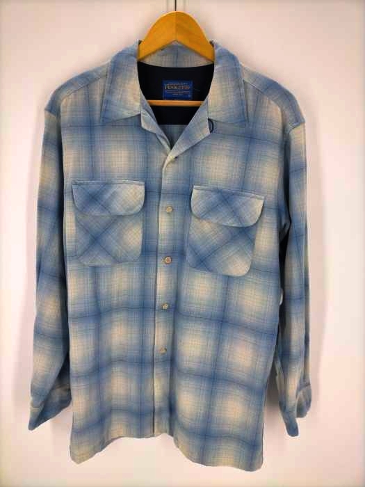 ペンドルトン PENDLETON BOARD SHIRT JAC 開襟 ウールチェックシャツ メンズ JPN：M