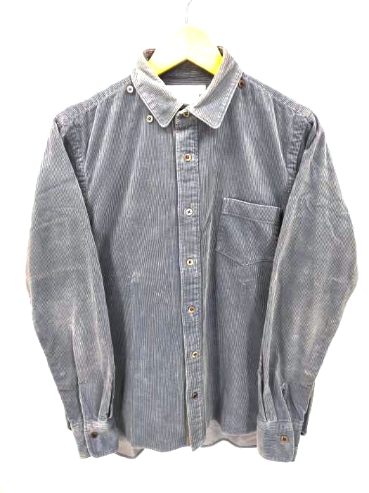 サカイ Sacai コーデュロイ L/Sシャツ メンズ JPN：2