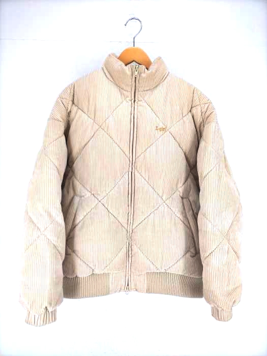 エックスガール X-girl CORDUROY PUFFER JACKET レディース JPN：S