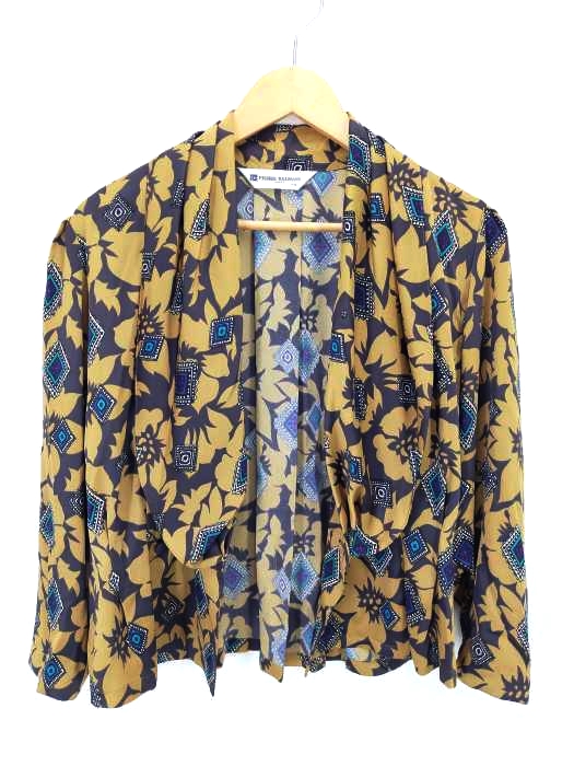 ピエールバルマン Pierre Balmain 総柄カーディガン レディース 表記無