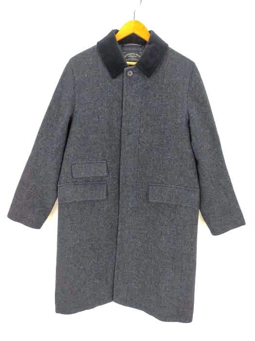 ユナイテッドアローズグリーンレーベルリラクシング UNITED ARROWS green label relaxing MOON/TWEED バルカラー コート メンズ JPN:S
