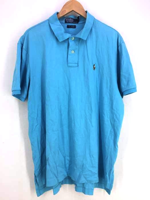 Polo by RALPH LAUREN(ポロバイラルフローレン) PIMA INTERLOCK ポニー刺繍ポロシャツ メンズ トップス ポロシャツ