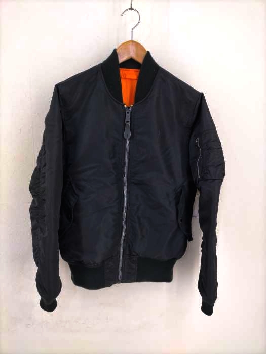 ALPHA INDUSTRIES(アルファインダストリーズ) MA-1 メンズ JPN：M