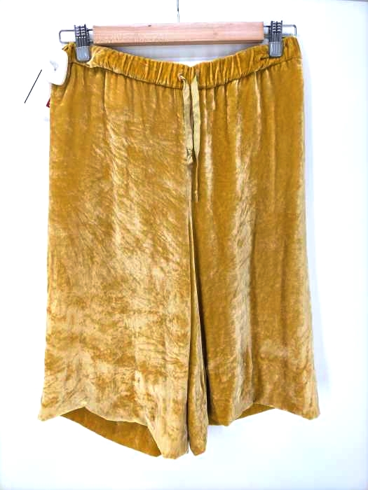 DRIES VAN NOTEN(ドリスヴァンノッテン) レーヨン シルク混 ベロアショーツ ユニセックス メンズ DE：34