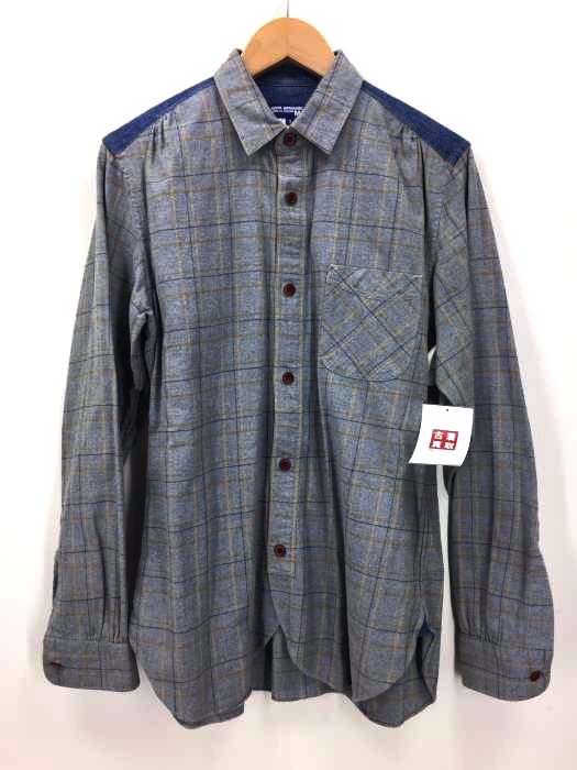 JUNYA WATANABE COMME des GARCONS MAN(ジュンヤワタナベコムデギャルソンマン) AD2012 ウールネルシャツ メンズ JPN:S