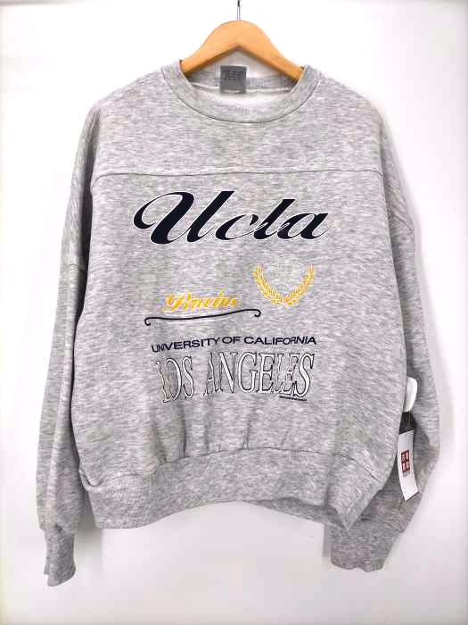 USED古着(ユーズドフルギ) USA製 InterAction UCLA Cup Shoulder Sweat カップショルダースウェット メンズ 表記無