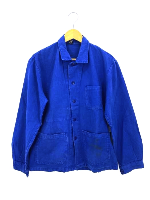 ユーズドフルギ USED古着 LE MINEUR 70s フランス軍 ワークジャケット カバーオール メンズ 表記無