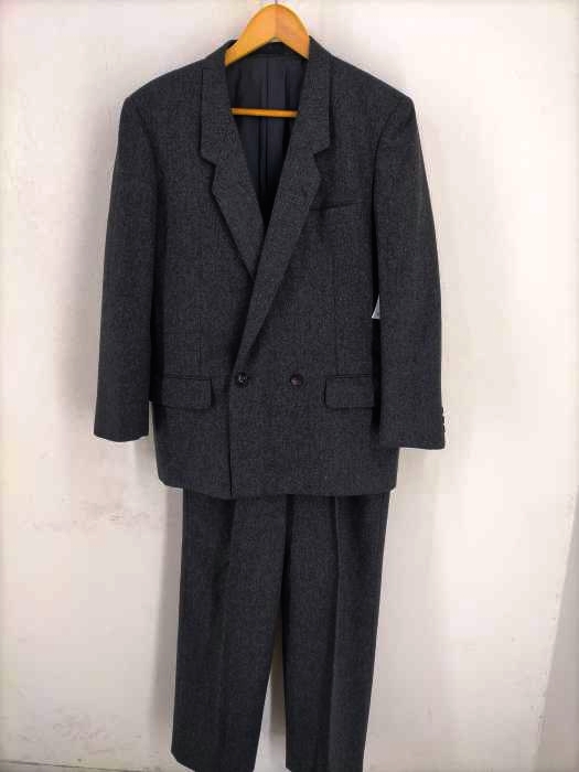 COMME des GARCONS HOMME(コムデギャルソンオム) 80S AD表記無 ~1988SS ヘリンボーンウールダブルブレストセットアップ メンズ  S
