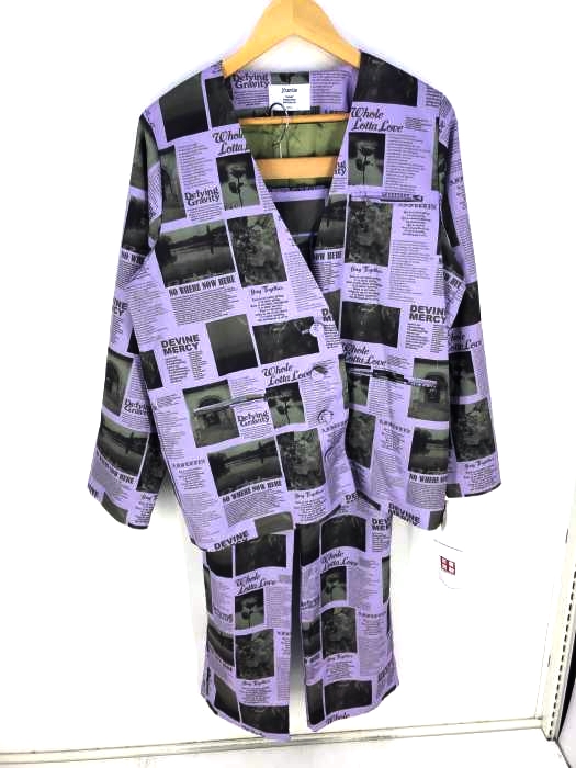 jouetie(ジュエティ) ペーパーパターンノーカラージャケット ペーパーパターンパンツ レディース  M/M