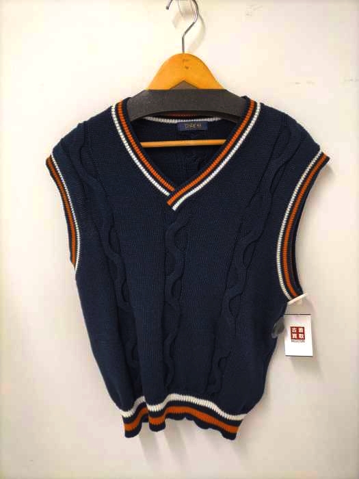 USED古着(ユーズドフルギ) DRESS ニットベスト メンズ JPN:L