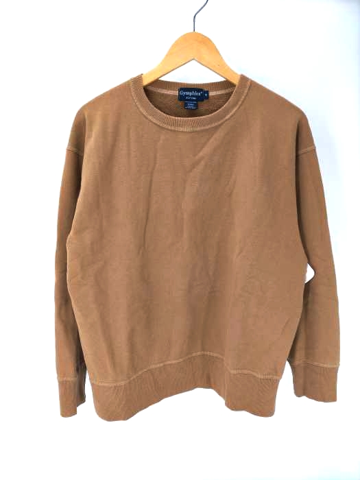 GYMPHLEX(ジムフレックス) 日本製 OPENEND YARN TERRY C/N ワイドクルーネックスウェット メンズ import：M