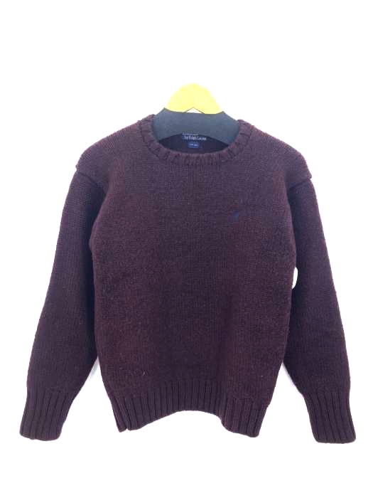 Polo by RALPH LAUREN(ポロバイラルフローレン) ロゴ刺繍ニットプルオーバー メンズ import：M