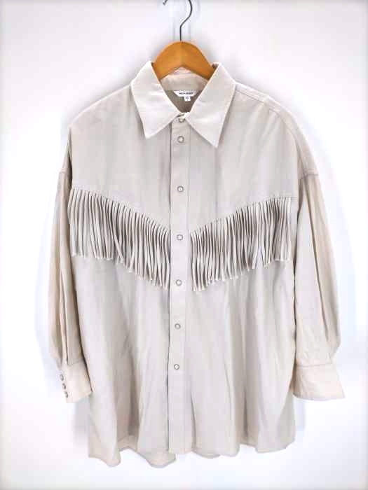 moussy(マウジー) 2021 FRINGE OVER シャツ レディース FREE
