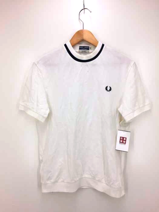 FRED PERRY(フレッドペリー) クルーネック鹿の子Tシャツ メンズ US：38