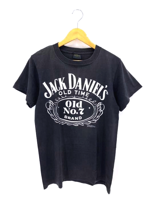 USED古着(ユーズドフルギ) Changesボディ JACK DANIELS プリントTシャツ USA製 メンズ import：M