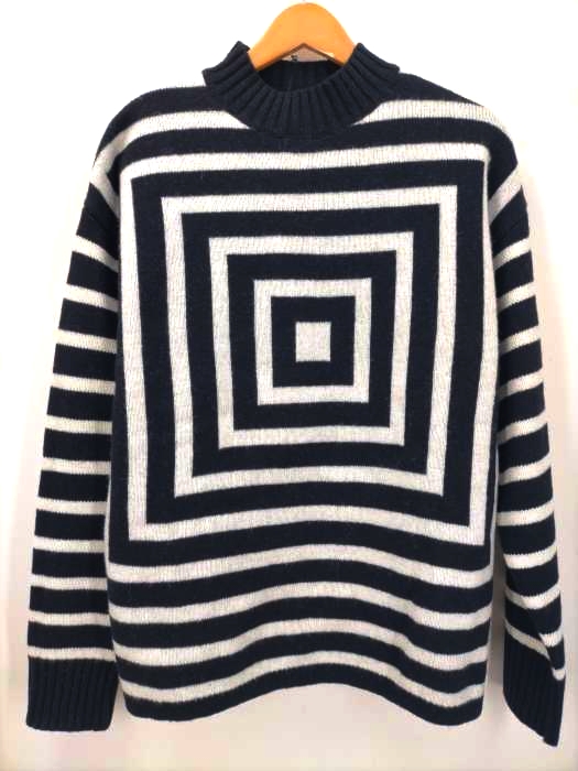 Levi’s Vintage Clothing(リーバイスビンテージクロージング) MOCK SWEATER LVC CONCENTRIC SQUARES メンズ  M