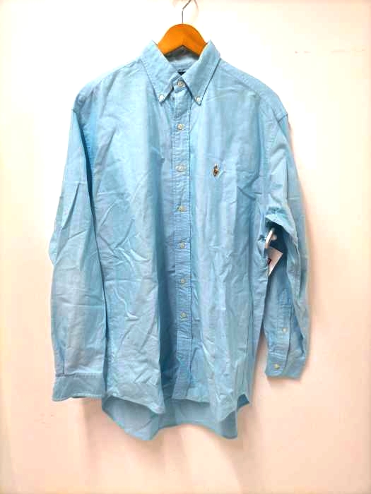 RALPH LAUREN(ラルフローレン) 90S スモールポニー刺繍コットンBDシャツ メンズ import：M