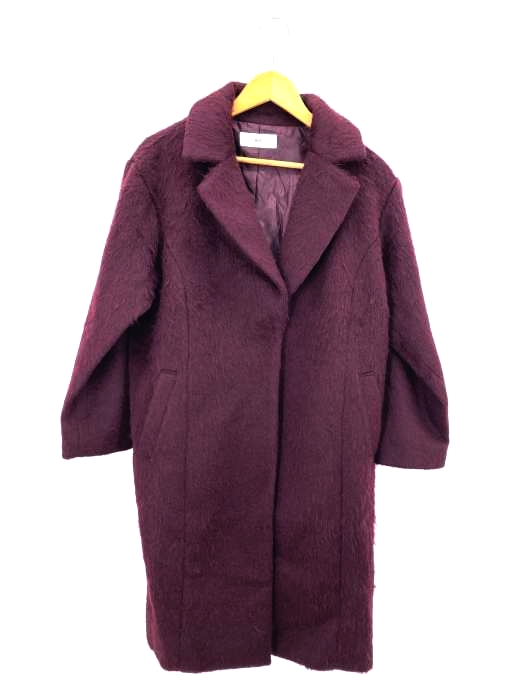 SLY(スライ) SHAGGY CHECK OVER COAT レディース  1