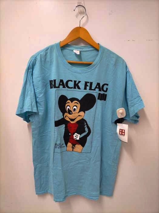 BLACK FLAG Mickey Mouse Tシャツ ベージュ 2XXL ミッキー black flag