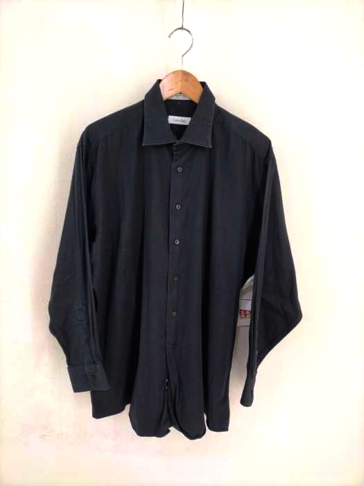 CALVIN KLEIN(カルバンクライン) コットンプレーンシャツ メンズ  16 1/2