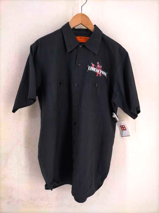 RED KAP(レッドキャップ) 2001コピーライト LINKIN PARK ワークシャツ メンズ JPN：L