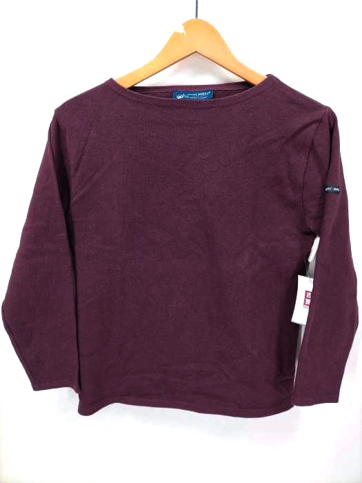 SAINT JAMES(セントジェームス) ボートネック バスクシャツ レディース JPN：XS