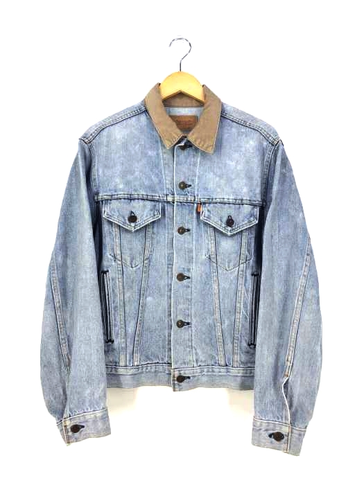 Levis(リーバイス) 80s オレンジタブ 襟コーデュロイ デニムジャケット メンズ 表記無