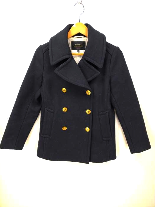 MACPHEE(マカフィー) MELTON PEACOAT ピーコート レディース  36