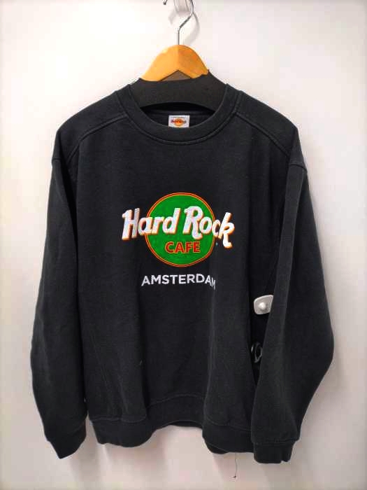 Hard Rock Cafe(ハードロックカフェ) AMSTERDAM クルーネックスウェット メンズ 表記無