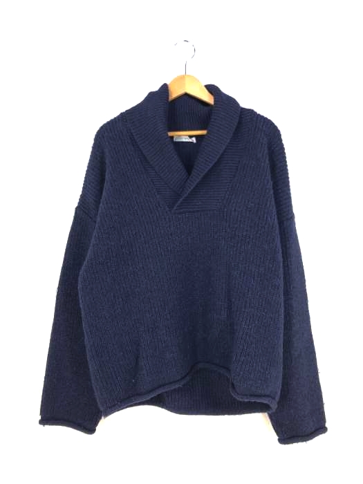 エンポリオアルマーニ EMPORIO ARMANI アルパカミックスショールカラーニット メンズ  無