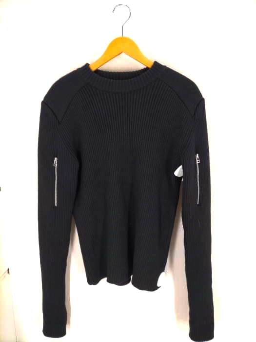 ジョンローレンスサリバン JOHN LAWRENCE SULLIVAN SHOULDER PAD KNIT SWEATER メンズ  L